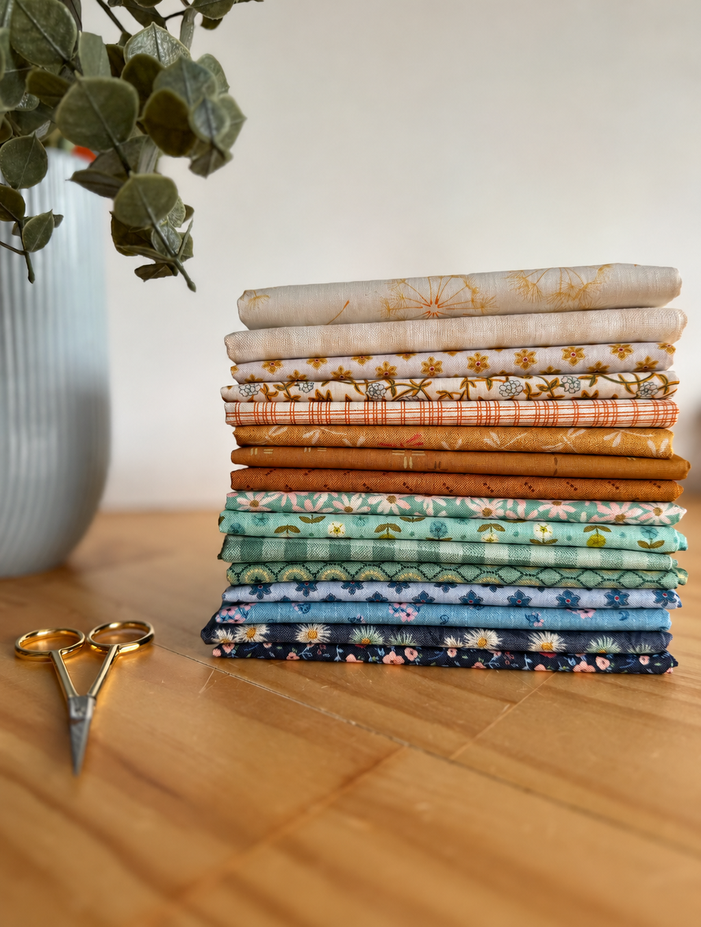 Amby Cotton Fabric Bundle - 16 Fat Quarters - product view 3