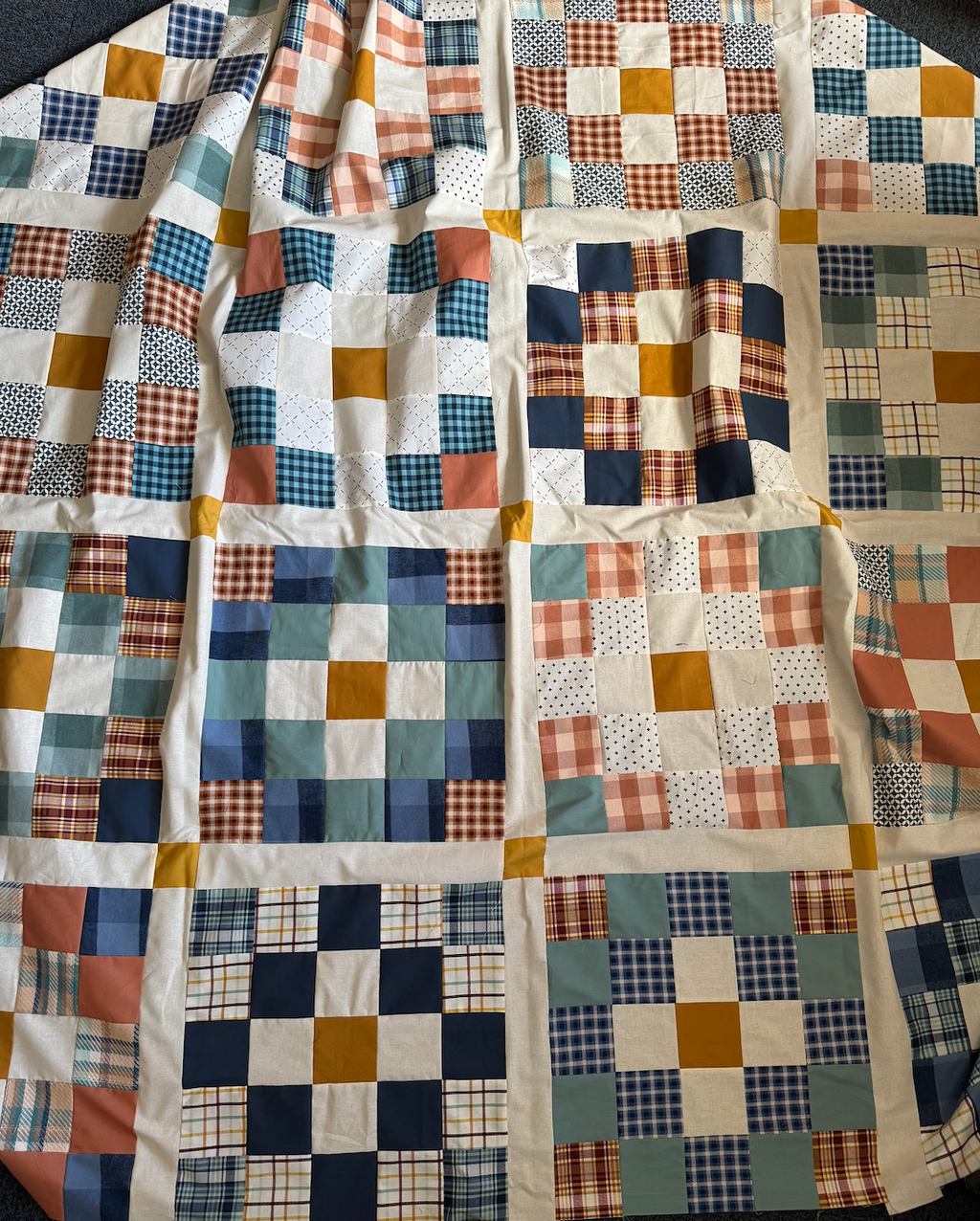 Grandad's Pyjamas Cotton Fabric Bundle - 18 Fat Quarters - product view 5