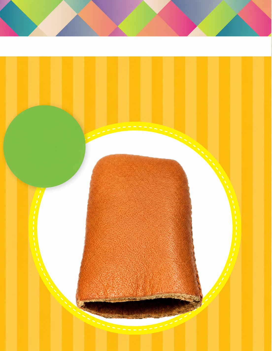 Matilda's Own Leather Sewing Thimble - product view 4