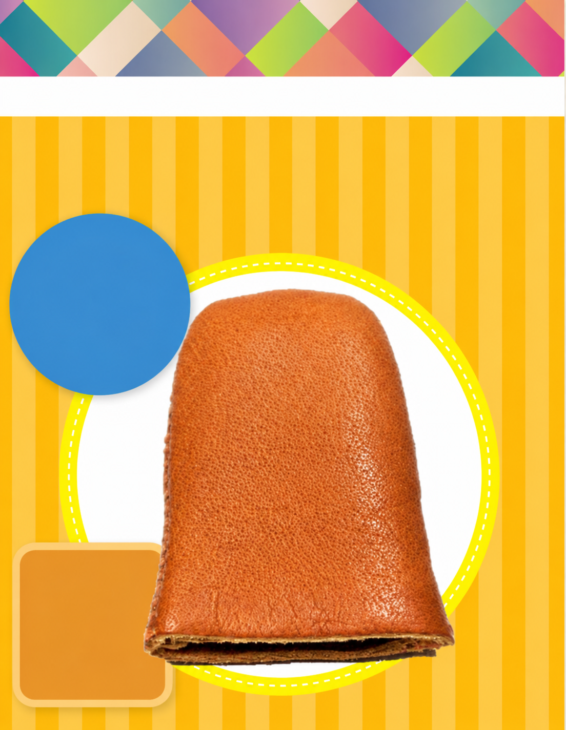 Matilda's Own Leather Sewing Thimble - product view 5